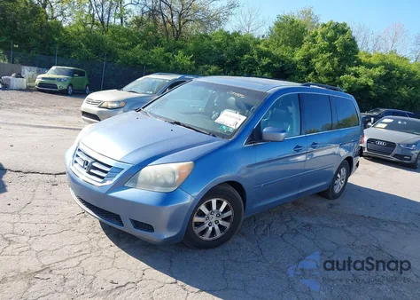 2010 Honda Odyssey Exl from USA, damaged, VIN 5FNRL3H66AB034486